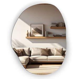Espelho Decorativo Orgânico 104,0 X 80,0 Cm