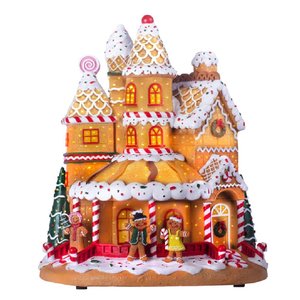 Vila Natalina Loja Natal de Doces Ginger C/movimento