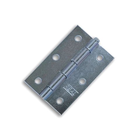 Kit 12 Dobradiça Zincada Porta /janela Pino Solto Real 1,5"