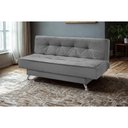 Ver imagem 1 de Sofá Cama 1,80m Flórida Suede Cinza Mirra Decor