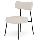 Ver imagem 3 de Kit 02 Poltronas Decorativas Para Sala De Estar Base Fixa Londres F01 Linho Bege - Lyam Decor