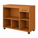 Ver imagem 4 de Balcão para Cooktop 4 Bocas Tampo MDF 2 Portas 1 Gaveta com Nicho Micro-Ondas Cronos Espresso Móveis
