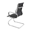 Ver imagem 4 de Cadeira Fixa Interlocutor Charles Eames Esteirinha 11a:preto