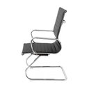 Ver imagem 3 de Cadeira Fixa Interlocutor Charles Eames Esteirinha 11a:preto