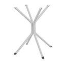 Ver imagem 4 de Conjunto de Mesa Completo com 4 Cadeiras Estofadas Cmc1010br Kappesberg Crome