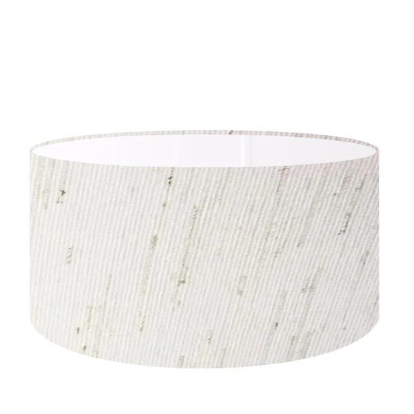 Cúpula de Abajur Redonda Ø60x30 - Cores Lisas Md2018 - Branco Seda / Brs-01