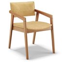 Ver imagem 1 de Cadeira para Sala de Jantar Estar Living Giorgia L02 Couríssimo Casco Fendi - Lyam Decor
