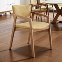 Ver imagem 3 de Cadeira para Sala de Jantar Estar Living Giorgia L02 Couríssimo Casco Fendi - Lyam Decor