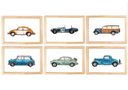 Ver imagem 1 de Kit Quadro Infantil Decoração Carrinhos Transporte Infantil Decorativo Quarto Criança Bebê Menino