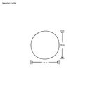 Ver imagem 2 de Esfera Decorativa M Enfeite De Mesa Cerâmica Cinza Fosco