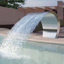 Ver imagem 2 de Cascata para Piscina Victória Pratic Jr em Aço Inox 304 Escovado - Sodramar