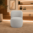 Ver imagem 2 de Poltrona Decorativa Bia Bouclê Confortável Elegante Orgânica