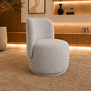 Ver imagem 3 de Poltrona Decorativa Bia Bouclê Confortável Elegante Orgânica