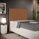 Ver imagem 1 de Cabeceira Cama Box Solteiro 100 cm Dália W01 Bouclê Terracota - Lyam Decor