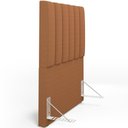 Ver imagem 6 de Cabeceira Cama Box Solteiro 100 cm Dália W01 Bouclê Terracota - Lyam Decor