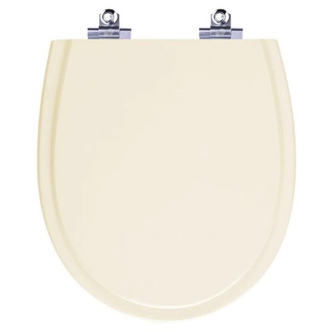 Tampa de Vaso Sanitário com Amortecedor Polo Marfim (Bege) para bacia Hervy