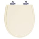 Ver imagem 1 de Tampa de Vaso Sanitário com Amortecedor Polo Marfim (Bege) para bacia Hervy