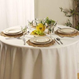 Prato de Sobremesa em Cerâmica Linear Branco 20x20cm Lyor - 7