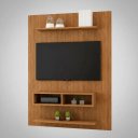 Ver imagem 6 de Painel TV 50 Sala Byte New Suspenso Nichos e Prateleiras:Mel