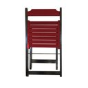 Ver imagem 2 de Cadeira de Madeira Dobrável Vermelho