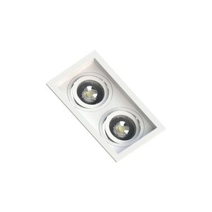 Spot Embutir Recuado Save Energy 2 Lâmpadas Par 20 Bivolt Branco