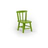 Conjunto Mesinha Infantil Branca com 4 Cadeiras Kids Verde - Straub Web - 3