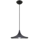 Ver imagem 1 de Pendente Decor Luminária Hong Kong Alumínio Preto/preto G