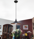 Ver imagem 3 de Pendente Decor Luminária Hong Kong Alumínio Preto/preto G