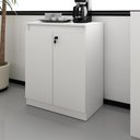Ver imagem 1 de Balcão Escritório Com Chave Multimóveis Cr25046 Branco