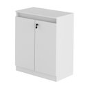 Ver imagem 4 de Balcão Escritório Com Chave Multimóveis Cr25046 Branco