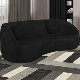 Sofa Decorativo 4 Lugares 318 cm Passion Corano TCS 724 Moll - 2