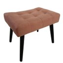 Ver imagem 3 de Kit Duas Poltrona Giovana Base Giratória Cromado em Sued Premium:rosê