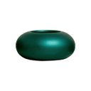 Ver imagem 3 de Vaso Decorativo de Mesa Cachepot Redondo Grande Verde Éden Joelma Decorações