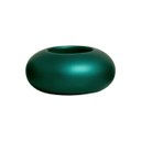 Ver imagem 1 de Vaso Decorativo de Mesa Cachepot Redondo Grande Verde Éden Joelma Decorações
