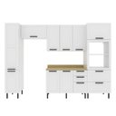 Ver imagem 6 de Armário de Cozinha Modulada Completa 6 Peças 100% Mdf Phoenix Móvel na Caixa