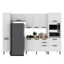 Ver imagem 4 de Armário de Cozinha Modulada Completa 6 Peças 100% Mdf Phoenix Móvel na Caixa