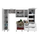 Ver imagem 5 de Armário de Cozinha Modulada Completa 6 Peças 100% Mdf Phoenix Móvel na Caixa
