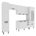 Ver imagem 7 de Armário de Cozinha Modulada Completa 6 Peças 100% Mdf Phoenix Móvel na Caixa