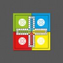 Ver imagem 1 de Ludo - Quadros Modulares ou Placas Modulares Decorativas com 4 Peças