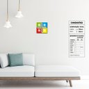 Ver imagem 2 de Ludo - Quadros Modulares ou Placas Modulares Decorativas com 4 Peças