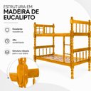 Ver imagem 5 de Beliche Torneada Milão 8 - Natural - Jm Móveis