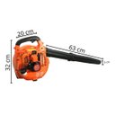 Ver imagem 2 de Soprador de Folhas a Gasolina 26cc Iwsfg2t26