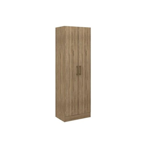 Armário Multiuso Juvenil 626 c/ 2 Portas Noce - Carraro