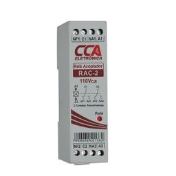Kit 05 Rele Acoplador 110vca 2 Contato Reversivel Sibratec - 2