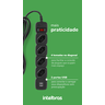 Protetor Eletrônico Filtro De Linha Intelbras Epe 204 Usb+ Com 4 Tomadas e 2 Portas Usb Bivolt Cabo - 7