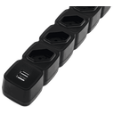 Ver imagem 3 de Protetor Eletrônico Filtro De Linha Intelbras Epe 204 Usb+ Com 4 Tomadas e 2 Portas Usb Bivolt Cabo