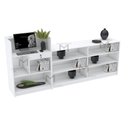 Ver imagem 2 de BALCÃO CAIXA PRATELEIRAS 100% MDF M464.B (LOJA, ATENDIMENTO) MUNDI MOVEIS