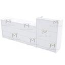 Ver imagem 6 de BALCÃO CAIXA PRATELEIRAS 100% MDF M464.B (LOJA, ATENDIMENTO) MUNDI MOVEIS
