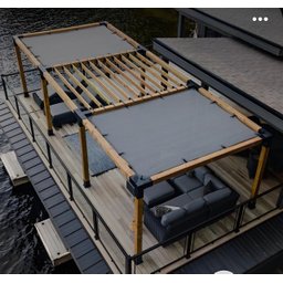 Pérgola Popsteel Club Dupla Solta Robust - 2