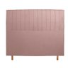 Cabeceira Cama Box Solteiro Namur 90 Cm Suede Rose - 3